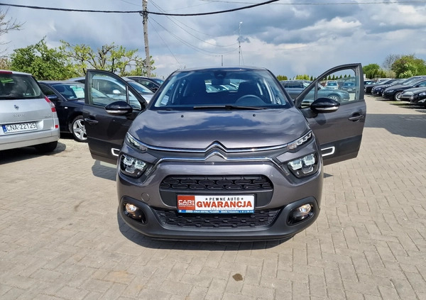 Citroen C3 cena 55900 przebieg: 26000, rok produkcji 2021 z Rzgów małe 562